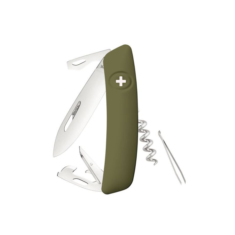 Swiza D03 Olive, Swiss army knife made in Swiss