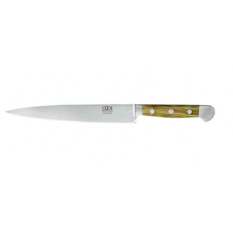 Nóż do szynki Güde Alpha Olive 21 cm.