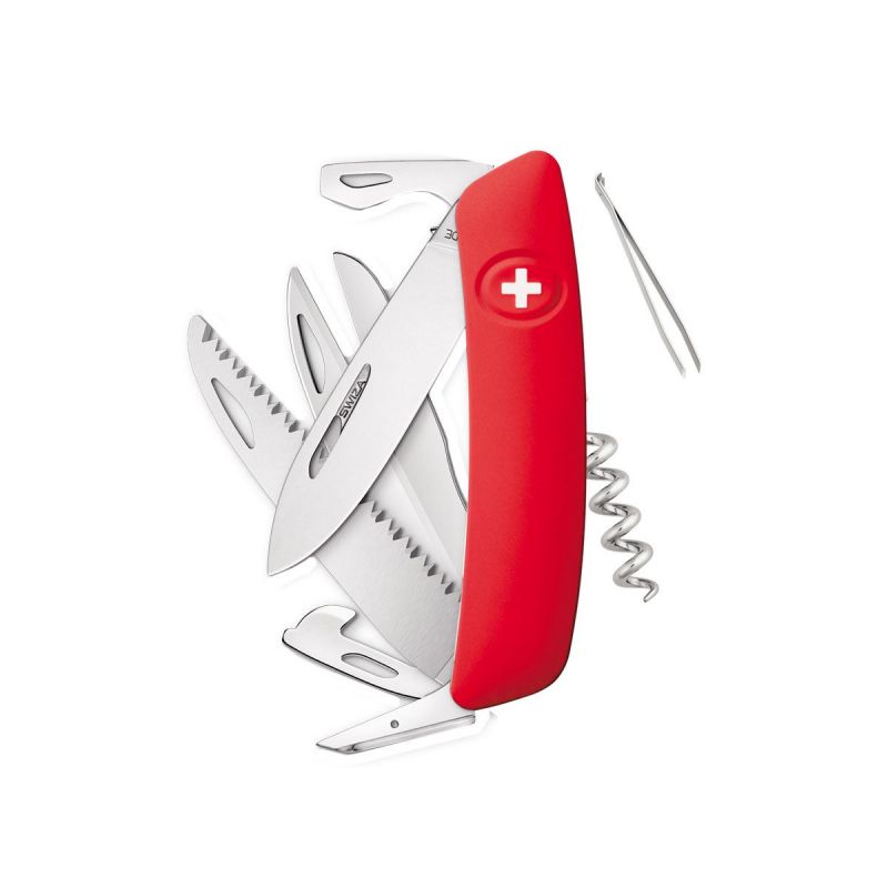Swiza D09 Rouge, couteau suisse multifonctionnel