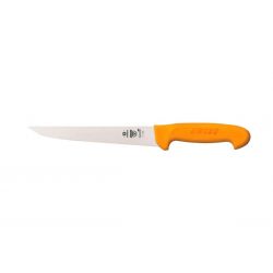 Couteau professionnel pour l'abattage Swibo, modèle côte droite (couteau à désosser et à coller) CM. 20