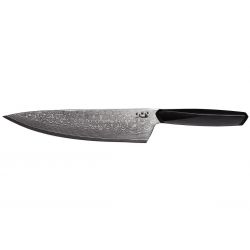 Xin Xincore, Couteau de Chef 21,5 cm G10 Damas Noir XC127
