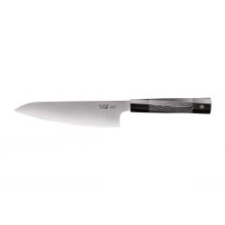Xin Cutlery, série Xincare, Couteau de chef 17,5 cm G10 Noir XC103
