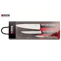 Set coltelli da cucina, Dick Superior 3 pz  (Coltello da chef - coltello da disosso - spelucchino)