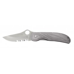 Spyderco Aluminum C53S, Design Herbst (tactical knife).