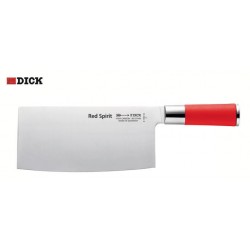 Couteau de cuisine F. Dick, Red Spirit, couteau à trancher modèle chinois, 18 cm.