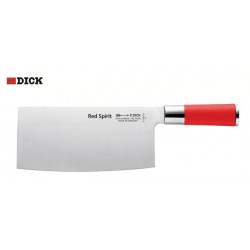 Couteau de cuisine F. Dick, Red Spirit, couteau hachoir modèle chinois, 18 cm.