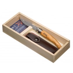 Opinel Knife n.10 Inox with wooden box, Opinel Outdoor.
