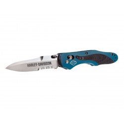 Harley Davidson Knives, Hd Osborne 13960S-BLU BLUE COMBO