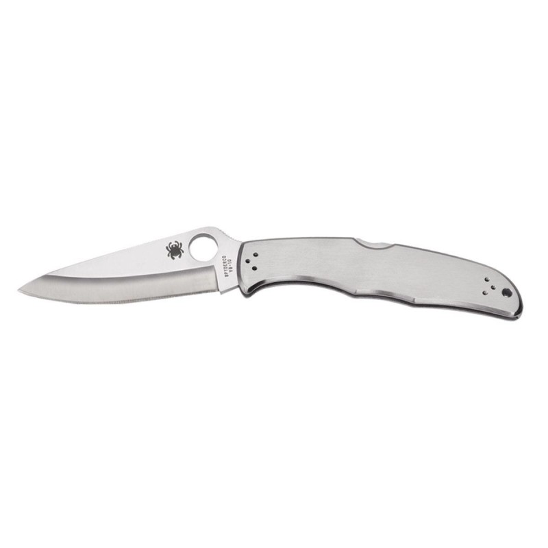 Spyderco Endura C10, Tactical knife, Military folding knives. Steel