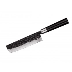 Couteau de cuisine Samura Blacksmith, couteau Nakiri. 16,8cm