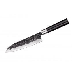 Couteau de cuisine Samura Blacksmith, couteau Santoku. 18,2cm