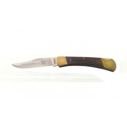 Couteau vintage précieux, fabriqué avec manche en bois cm 17,5