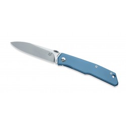 Fox Fx 525 Ti BL knife, military knife with titanium handle Design B. Terzuola