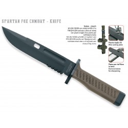 Fox Spartan knife, Fox Knives military knife, Fixed Blade