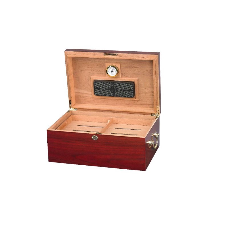 Quality Importers Tuscany cigar Humidor for 100-120 cigars, wooden table  Humidor