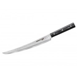 Couteau Samura Damascus 67, couteau à filet avec lame Tanto. 23cm