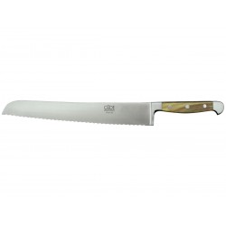 Güde Alpha Olive bread knife 32 cm, kitchen knife.