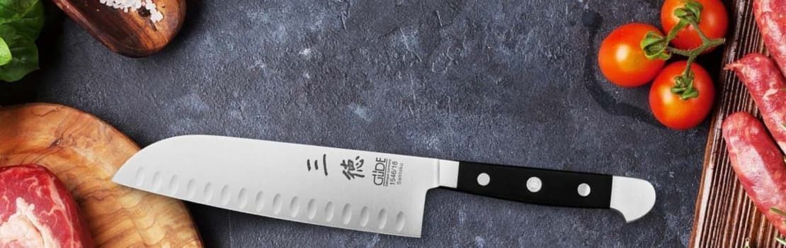 Güde Alpha, german kitchen knives, 